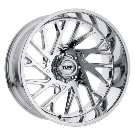 Cerchi in lega Tuff Tuff T4B cerchio 22x12 8x180 125.1 ET-45, Cromato | race-shop.it