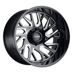 Tuff T4B cerchio 26x14 8x165.1 125.1 ET-72, Nero lucido