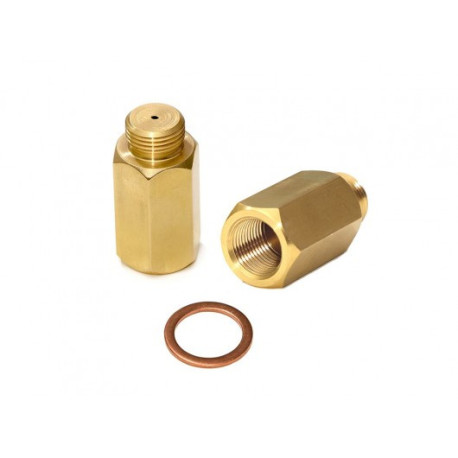 Adattatori e le sonde lambda Distanziale adattatore per sonda lambda (o2) (emulatore) diritto, ottone, 2 mm foro | race-shop.it