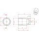 Adattatori e le sonde lambda Lambda (o2) Probe spacer adapter (emulator) straight, brass, 3 mm bore | race-shop.it