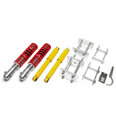 Sospensione regolabile in altezza - Coilovers Coilover kit TA-TECHNIX per VW Caddy II station wagon furgone 9K 1995-2004 | race-shop.it