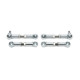 Bracci regolabili Kit di abbassamento TA-TECHNIX per Mercedes Benz C-Klasse W205 | race-shop.it