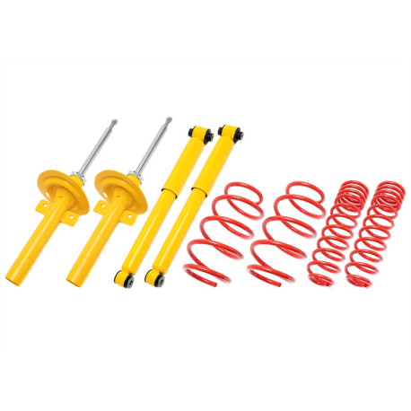 Sospensioni sportive con riduzione fissa TA-TECHNIX kit di sospensioni sportive per Renault Megane Grandtour M 03-09 (max. ant. 1015kg, max. post. 1010kg), 45/35mm | race-shop.it