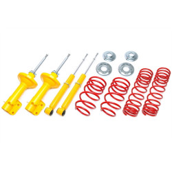 TA-TECHNIX kit di sospensioni sportive per VW Scirocco I / II 53 / 53B 09.1979-1993 (con montante anteriore), 40/40mm