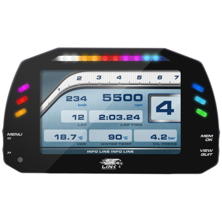 Standalone ecu, display and accessories LINK MXS Strada cruscotto da 5 pollici - Race Edition | race-shop.it