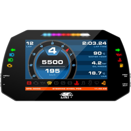 Standalone ecu, display and accessories LINK MXG Strada cruscotto da 7 pollici - Street Edition | race-shop.it