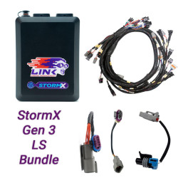 Link bundle Gen3 LS farfalla a cavo: centralina G4X StormX + cablaggio motore LS