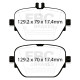 Freni EBC EBC Pastiglie posteriori Greenstuff 2000 Sport DP22314 | race-shop.it