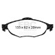 Freni EBC EBC Pastiglie freno Redstuff Ceramic DP31611C | race-shop.it