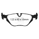 Freni EBC EBC Pastiglie posteriori Bluestuff B Trackday DP51079B | race-shop.it