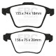 Freni EBC EBC Pastiglie freno Bluestuff NDX Trackday + Race DP51914NDX | race-shop.it