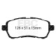 Freni EBC EBC Pastiglie freno Bluestuff NDX Trackday + Race DP52003NDX | race-shop.it