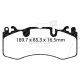 Freni EBC EBC Pastiglie anteriori Bluestuff NDX Trackday + Race DP52336NDX | race-shop.it
