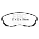 Freni EBC EBC Pastiglie freno Bluestuff NDX Trackday + Race DP5775NDX | race-shop.it