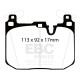 Freni EBC Kit anteriore EBC P2DK014Y - Dischi Swept Groove + pastiglie freno Yellowstuff | race-shop.it
