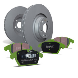 Kit anteriore EBC PD01KF1683 - Dischi Premium OE + pastiglie freno Greenstuff