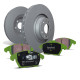 Freni EBC Kit anteriore EBC PD01KF1856 - Dischi Premium OE + pastiglie freno Elite Truck and SUV | race-shop.it