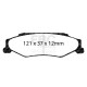 Freni EBC Kit posteriore EBC PD04KR068 - Dischi Premium OE + pastiglie freno Bluestuff | race-shop.it