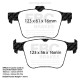 Freni EBC Kit posteriore EBC PD06KR408 - Dischi Ultimax Scanalati + pastiglie freno Greenstuff | race-shop.it