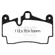 Freni EBC Kit posteriore EBC PD06KR433 - Dischi Ultimax Scanalati + pastiglie freno Elite Truck and SUV | race-shop.it
