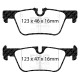 Freni EBC Kit posteriore EBC PD07KR239 - Dischi Ultimax Scanalati + pastiglie freno Redstuff Ceramic | race-shop.it
