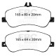 Freni EBC Kit anteriore EBC PD08KF629 - Dischi Ultimax Scanalati + pastiglie freno Yellowstuff | race-shop.it