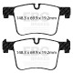 Freni EBC Kit anteriore EBC PD08KF653 - Dischi Ultimax Scanalati + pastiglie freno Yellowstuff | race-shop.it