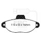 Freni EBC Kit anteriore EBC PD11KF1146 - Dischi Turbo Scanalati + pastiglie freno Greenstuff | race-shop.it