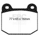 Freni EBC Kit anteriore EBC PD11KF803 - Dischi Turbo Scanalati + pastiglie freno Greenstuff | race-shop.it