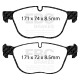 Freni EBC Kit anteriore EBC PD13KF787 - Dischi Turbo Scanalati + pastiglie freno Yellowstuff | race-shop.it