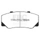 Freni EBC Kit anteriore + posteriore EBC PD40K2276 - Dischi Premium OE + pastiglie freno Ultimax OE | race-shop.it