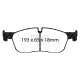 Freni EBC Kit anteriore + posteriore EBC PD40K2426 - Dischi Premium OE + pastiglie freno Ultimax OE | race-shop.it