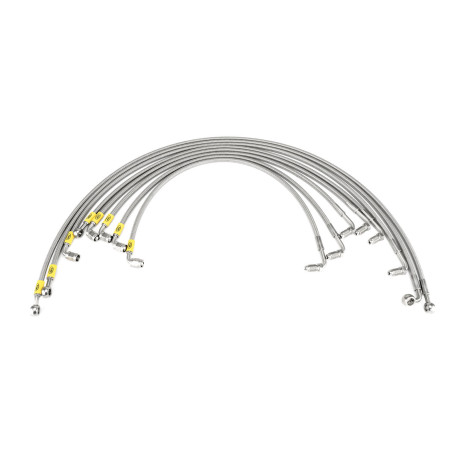 Tubi iniettori per uno specifico modello di auto HEL Performance tubi iniettori in treccia per Audi Quattro 2.3 KJET KV Engine (10MM INJECTORS) | race-shop.it