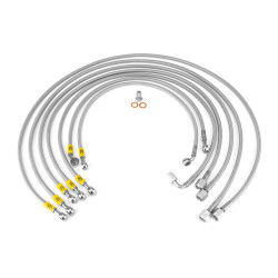 HEL Performance tubi iniettori in treccia per Volkswagen Scirocco MK2 16V (12mm Injectors)