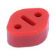 Silentblock in poliuretano Powerflex Gancio Staffa Supporto di scarico - Down Pipe Fiat Abarth 500/595/695 (2007-) Road Series | race-shop.it