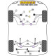 Silentblock in poliuretano Powerflex Front Engine Mounting Insert Saab 9-5 YS3G 2WD (2010 - 2012) Road Series | race-shop.it