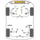 Silentblock in poliuretano Powerflex Boccola esterna braccio superiore posteriore Honda Integra Mk4 DC5 Type R/S (2001 - 2006) Road Series | race-shop.it