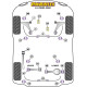 Silentblock in poliuretano Powerflex Adattatore per martinetto Saab 9-3 YS3F (2003-2014) Road Series | race-shop.it