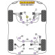 Leon KL 4WD Powerflex Lower Torque Mount Small Bush Seat Leon KL 4WD (2020 on) Road Series | race-shop.it
