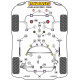 Silentblock in poliuretano Powerflex Boccola posteriore leva cambio BMW Z4 E85 & E86 (2003-2009) Road Series | race-shop.it