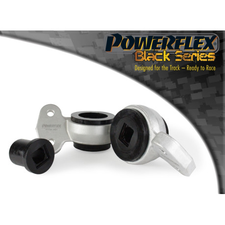 Silentblock in poliuretano Powerflex Boccola posteriore braccio anteriore con staffa BMW E46 Compact (1999 - 2006) Black Series | race-shop.it