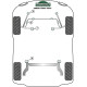 Silentblock in poliuretano Powerflex Front Tie Bar To Chassis Opel Corsa B (1993-1997) Heritage | race-shop.it