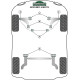 Silentblock in poliuretano Powerflex Boccola barra stabilizzatrice anteriore 19mm Opel Astra MK2 - Kadett E (1985 - 1991) Heritage | race-shop.it
