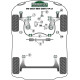 Silentblock in poliuretano Powerflex Lower Engine Mount Small Bush Volkswagen Golf MK4 2WD Typ 1J (1997-2004) Heritage | race-shop.it