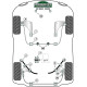 Silentblock in poliuretano Powerflex Boccola barra stabilizzatrice posteriore 17mm BMW Z3 inc M (1994 - 2002) Heritage | race-shop.it