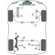 Silentblock in poliuretano Powerflex Rear Inner Bar Link Bush Porsche 928 (1978-1995) Heritage | race-shop.it