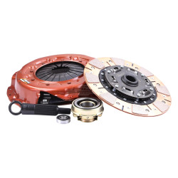XTREME OUTBACK Stage 2 kit frizione per Mitsubishi L200/Starion/Pajero (disco ceramico ammortizzato), 410 Nm