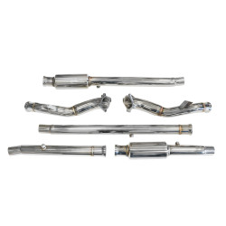 RACES downpipe per Audi 2.7 Biturbo