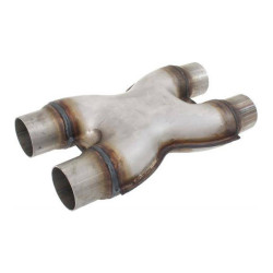 Raccordo di scarico a X&nbsp;in acciaio inox 51mm (2")
