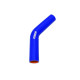 Gomiti 45° Curva in silicone 45° - 67mm (2,64") | race-shop.it